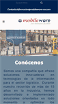 Mobile Screenshot of mobileware-mx.com